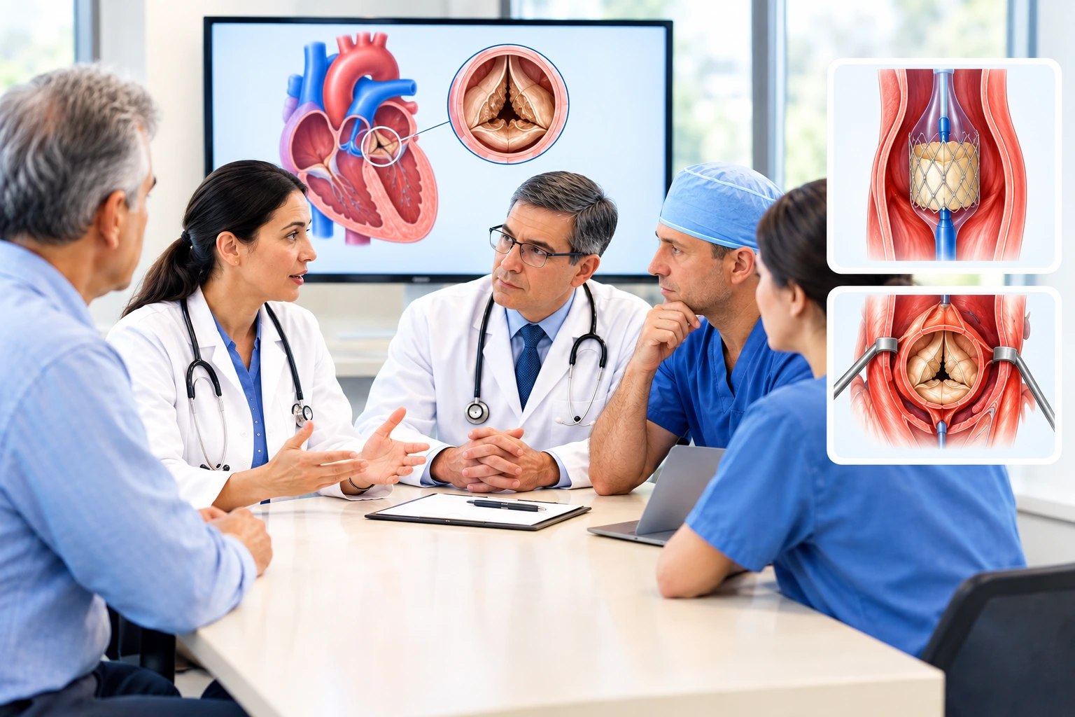Severe Aortic Stenosis: How the Heart Team Decides Between TAVI and Open-Heart Surgery