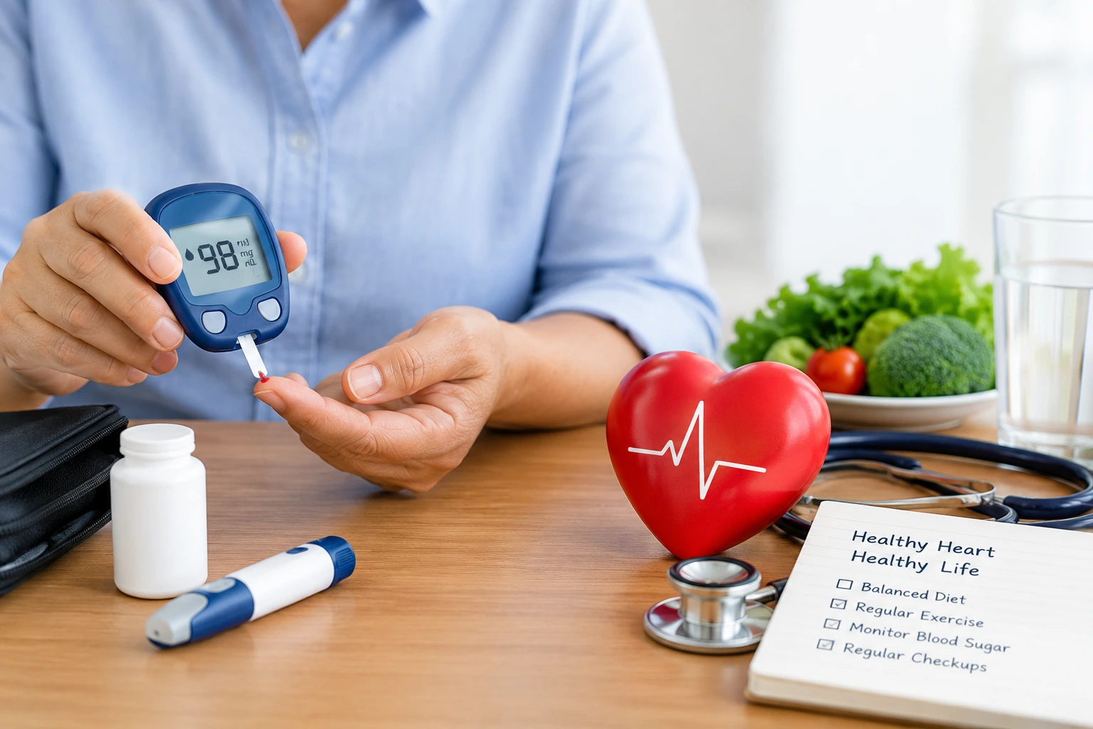 Diabetes and Heart Disease: Risks, Warning Signs, Tests and Treatment