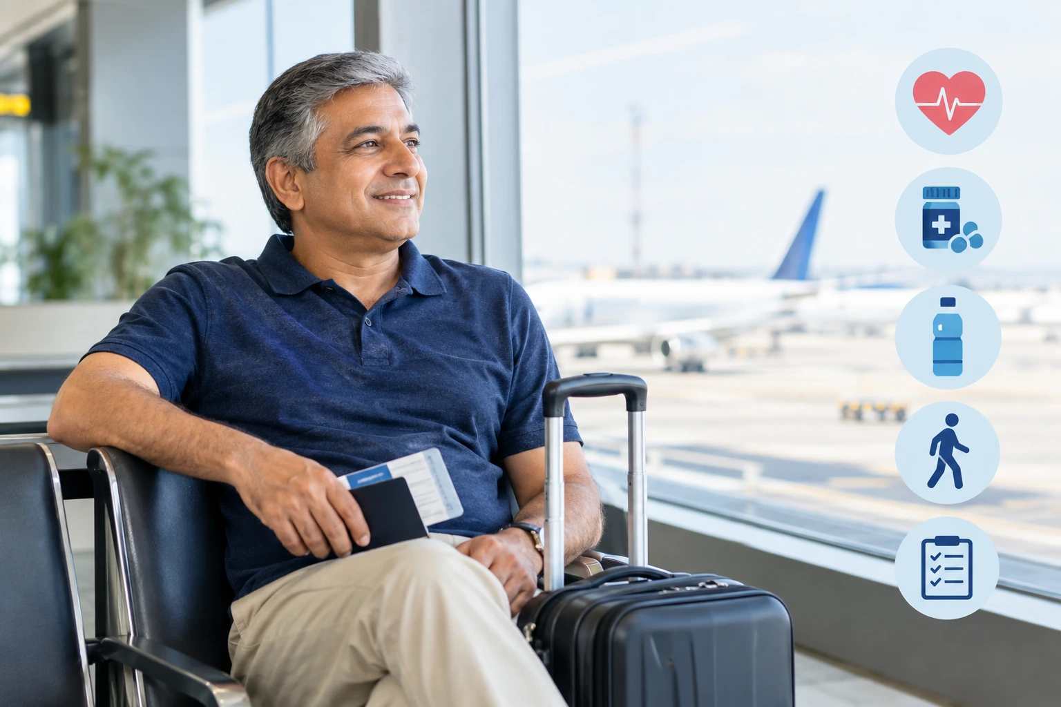 Travelling With a Heart Condition After 40: Safety Tips from Apollo CVHF Hospital, Ahmedabad