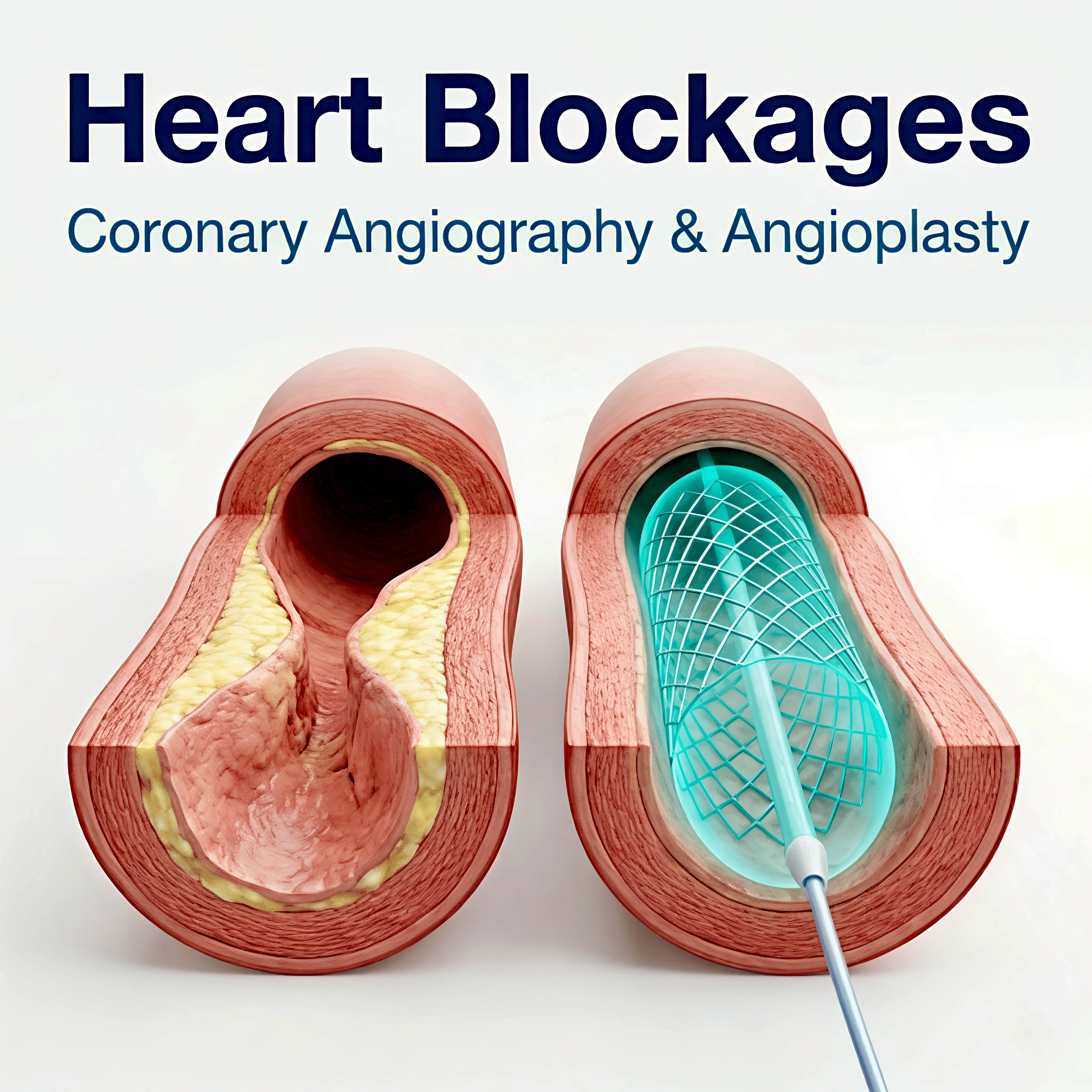 Heart Blockages : Angiography and Angioplasty