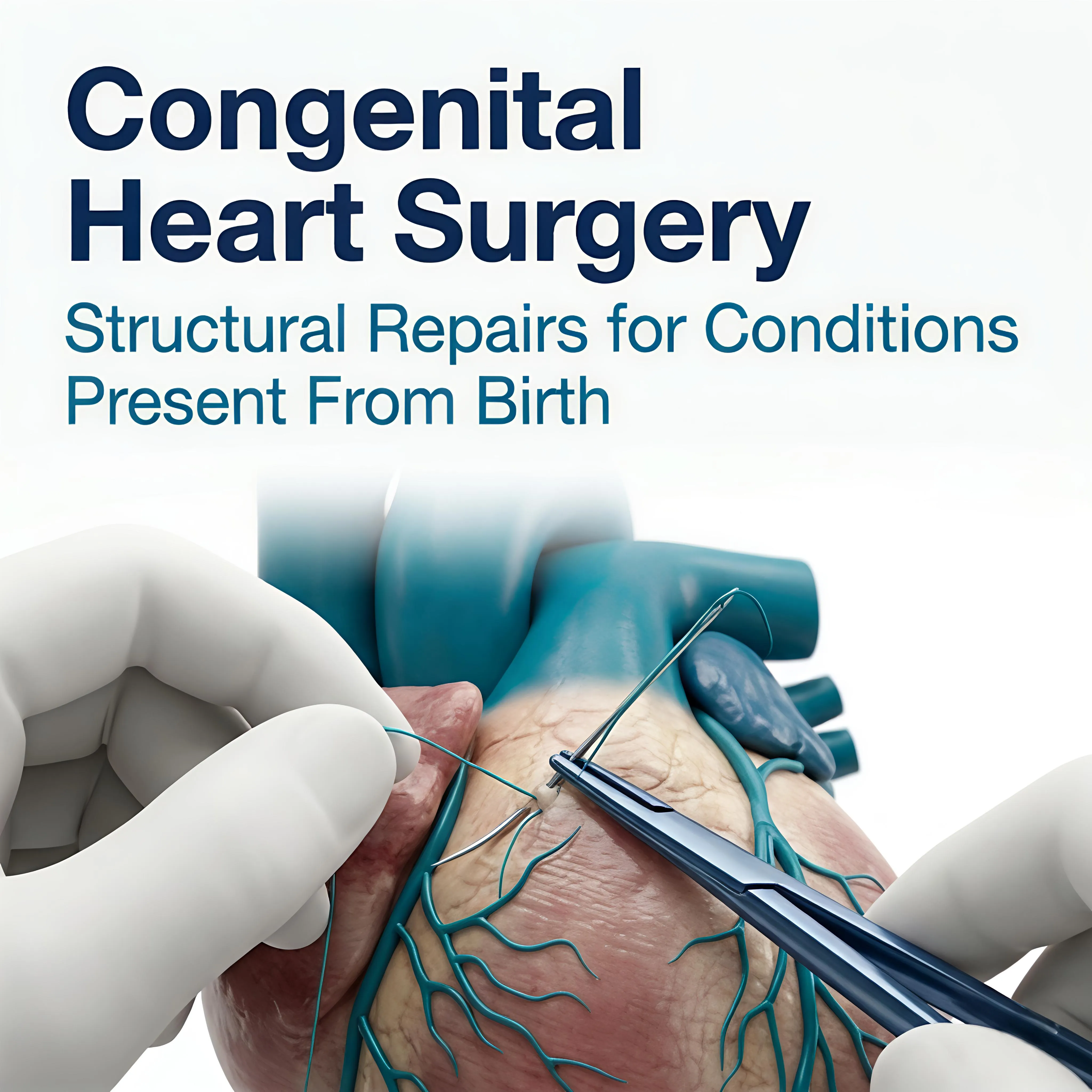 健康・医学 Surgery for congenital heart defects Surgical Treatment of Congenital Heart Disease | Apollo CVHF